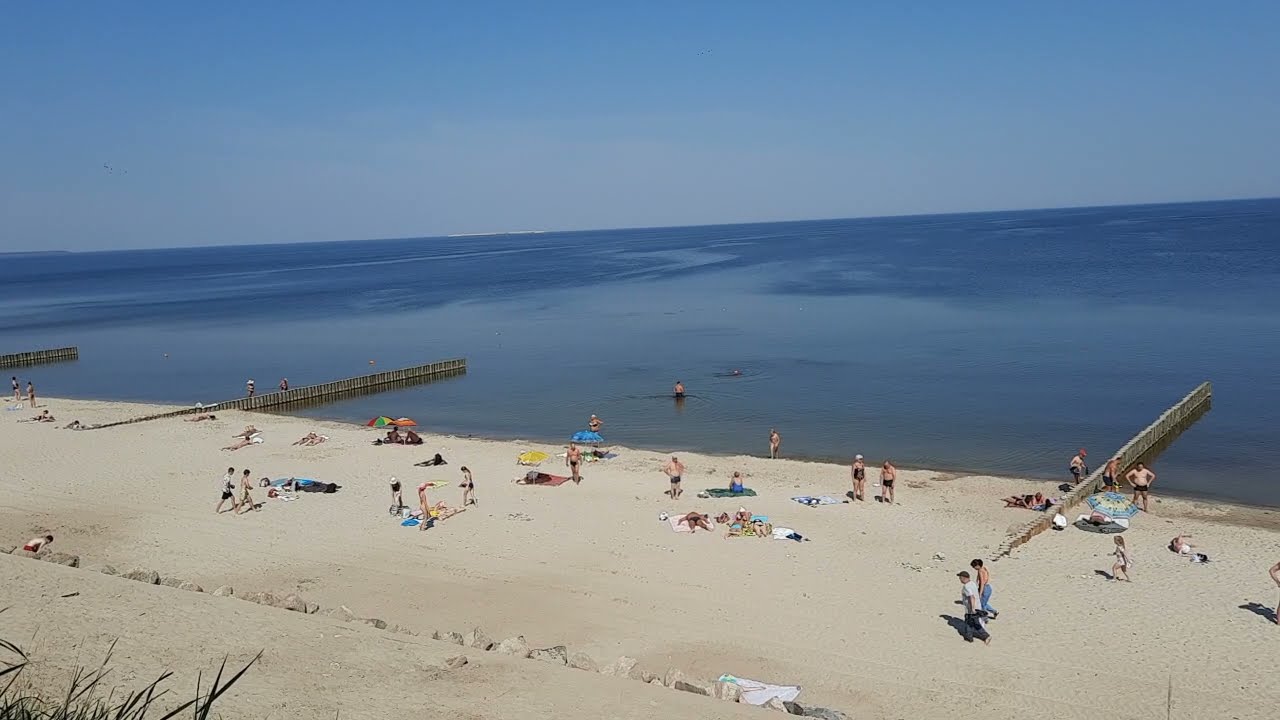 Пляжный сезон на Балтике открыт! Зеленоградск +33!