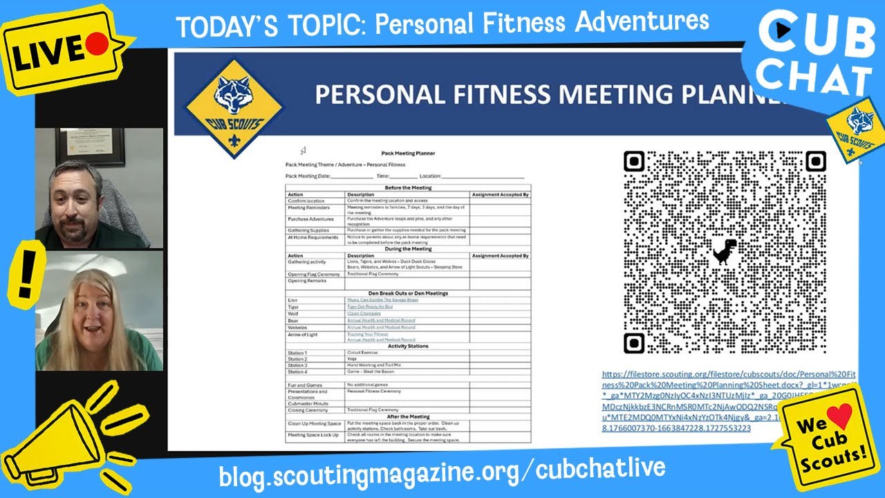 Fitness Adventures Across the Cub Scout Ranks