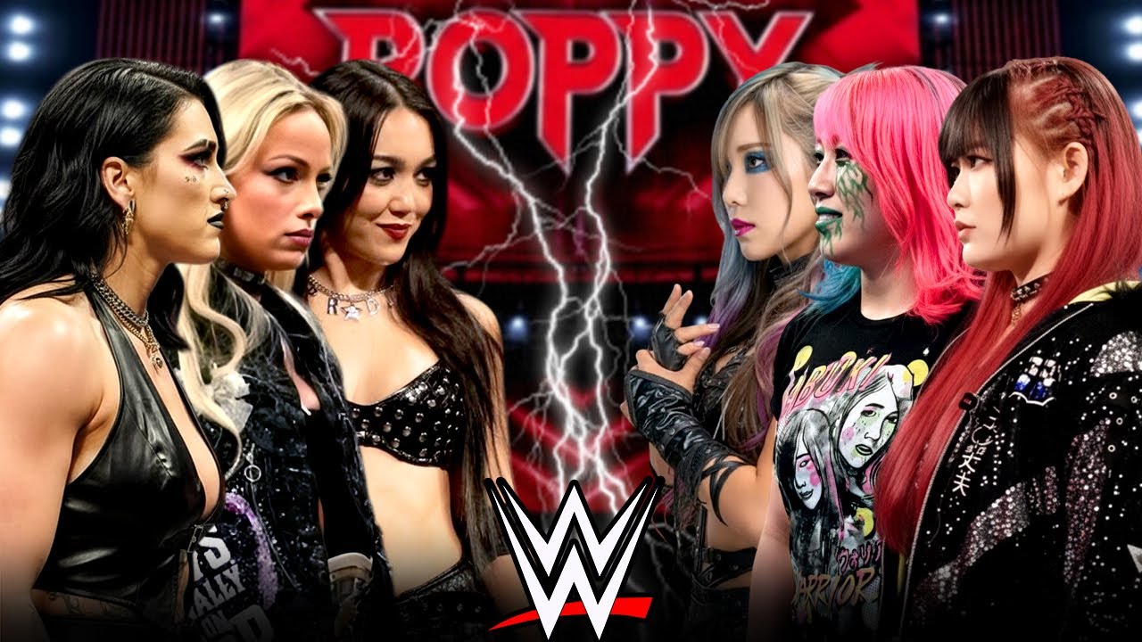 WWE Full Match Rhea Ripley Liv Moran & Roxanne Perez vs Asuka Kairi Sane & Iyo Sky | Jan-19-2026