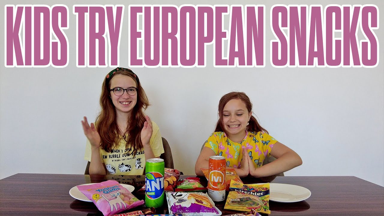 Kids Try European Snacks in Albania!