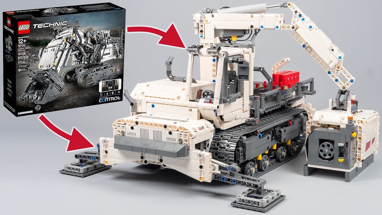 Design Secrets of my 42100 : TRACKED CARRIER alternate model