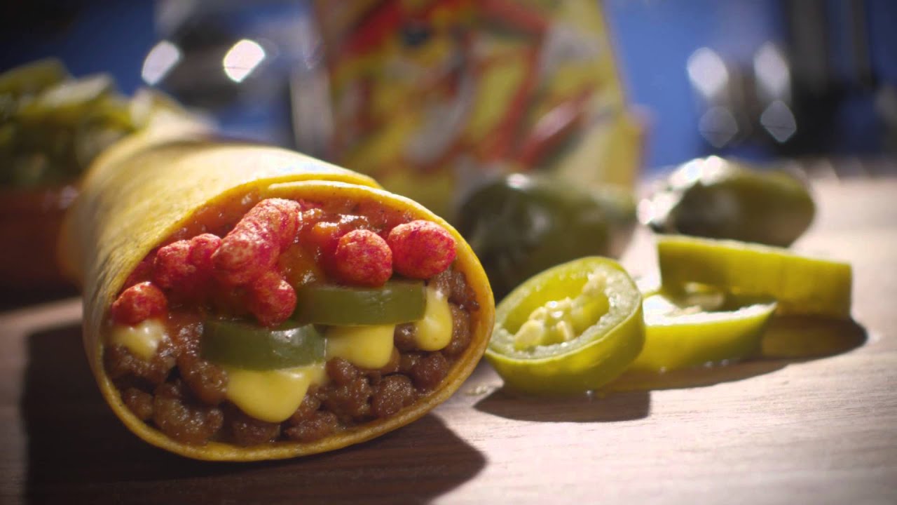 Taco John's Flamin' Hot&reg; Cheetos&reg; Burrito