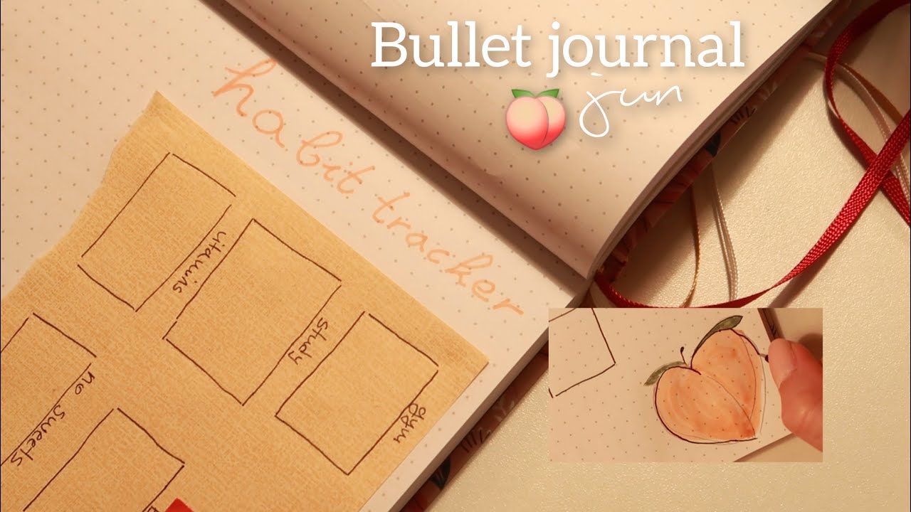 📚 bullet journal - stranice planera ✨jun✨
