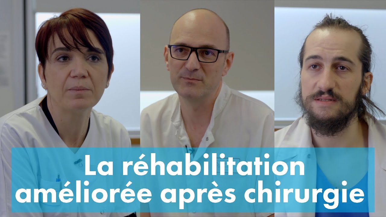 Réhabilitation améliorée après chirurgie en urologie - HCL