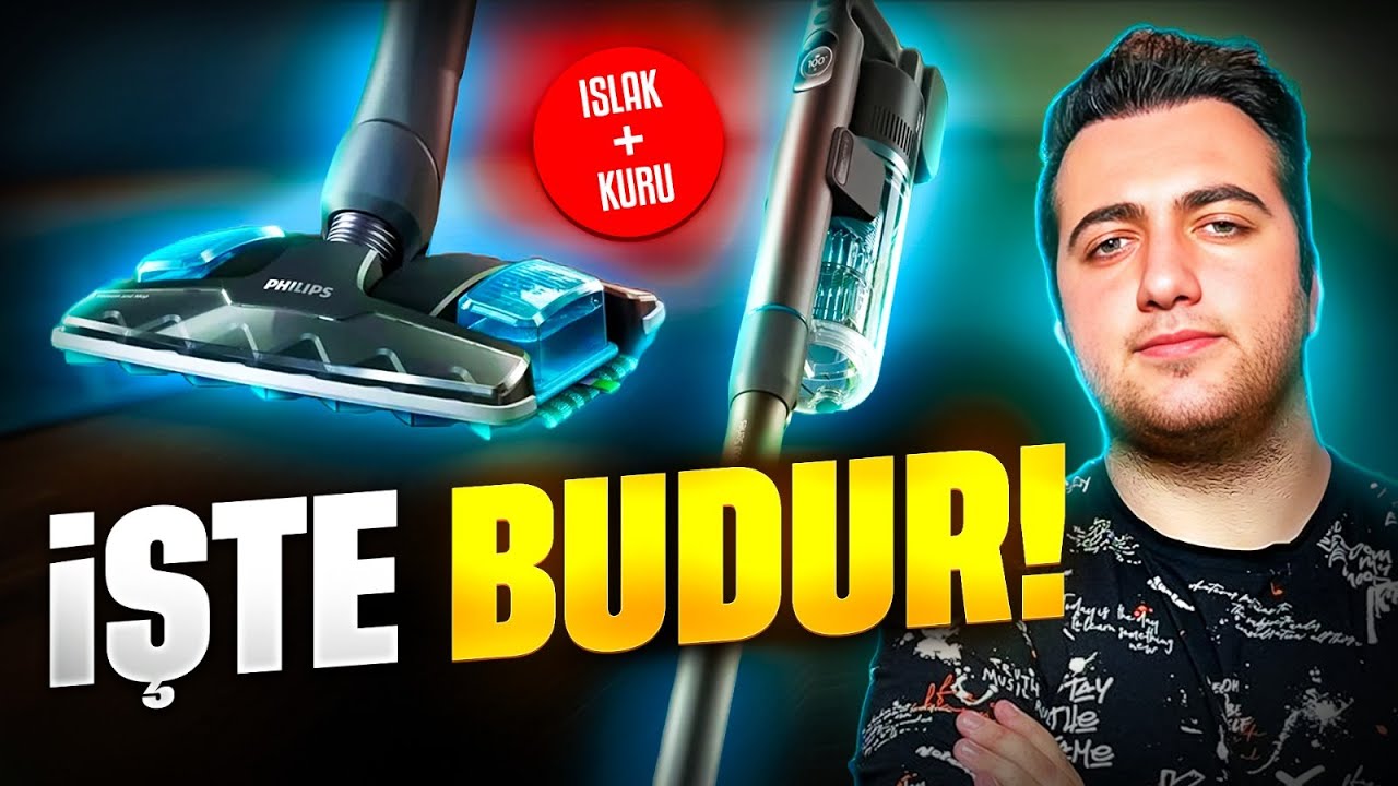 Philips Aqua Plus 8000 Serisi Kablosuz Dik Süpürge deneyimlerim!
