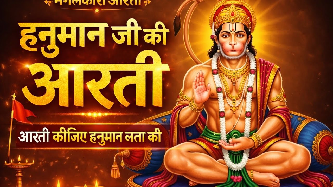 हनुमान जी की आरती | आरती कीजिए हनुमान लला की | बजरंगबली आरती 2026