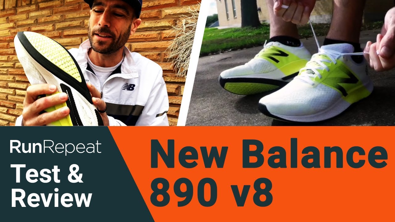 New Balance 890 v8 test & review - A lightweight and bouncy ride