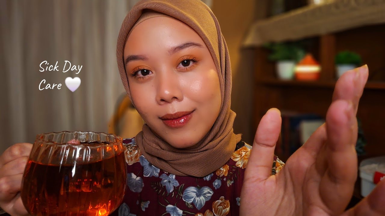 ASMR Taking Care of You When You're Sick 🤍