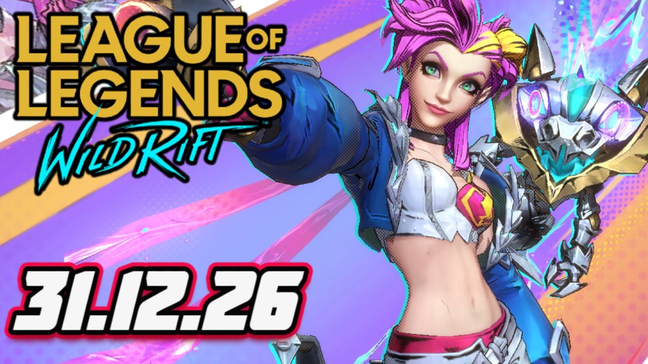 ☑️ ДОСТУПНО В МАГАЗИНЕ, СУПЕРЗЛОДЕЙКА ДЖИНКС, КОСМЕТИКА ● LEAGUE OF LEGENDS : WILD RIFT