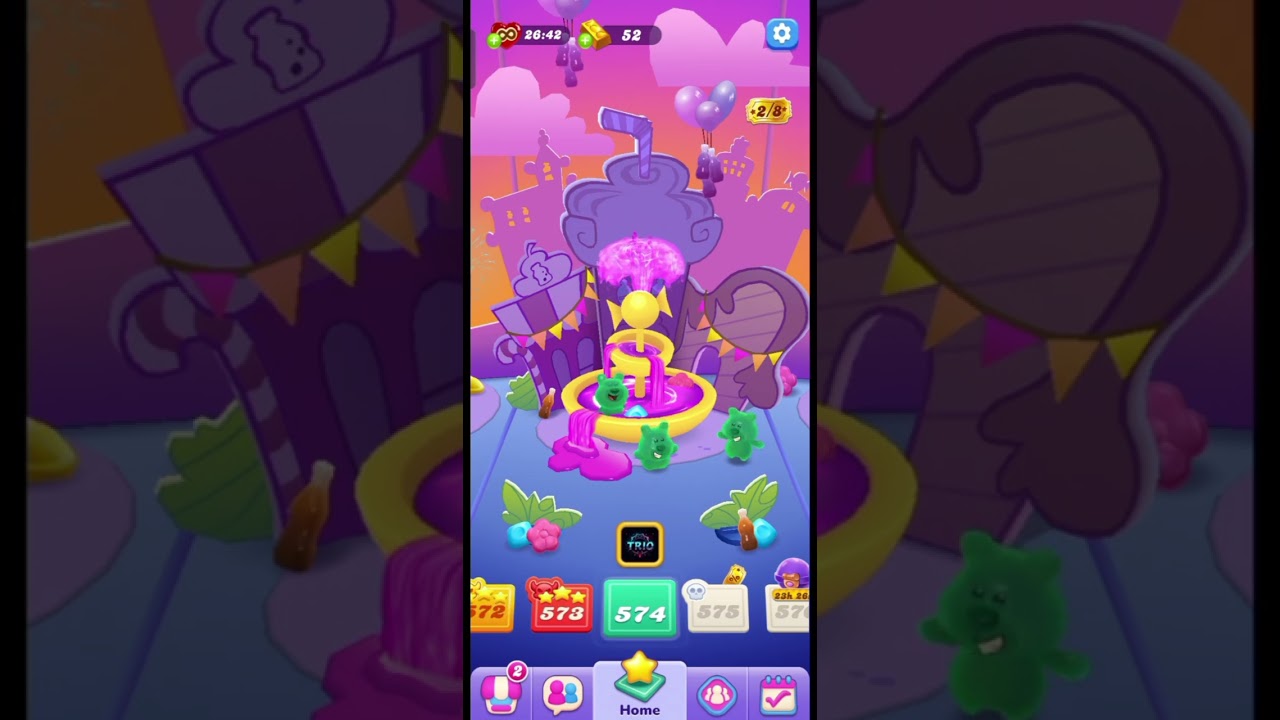 Candy crush soda saga level 573 & 574 | Candy 
