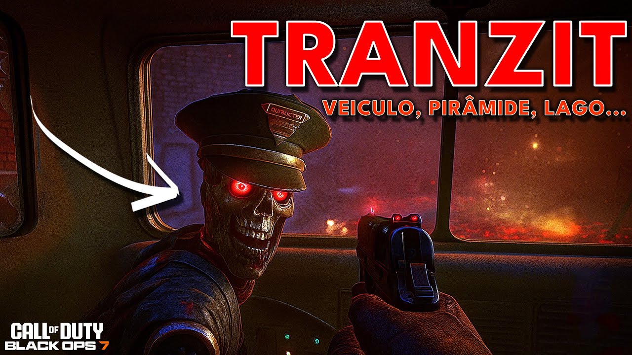 TUDO SOBRE A TRANZIT DO BO7: Veículos, Locais... #callofduty