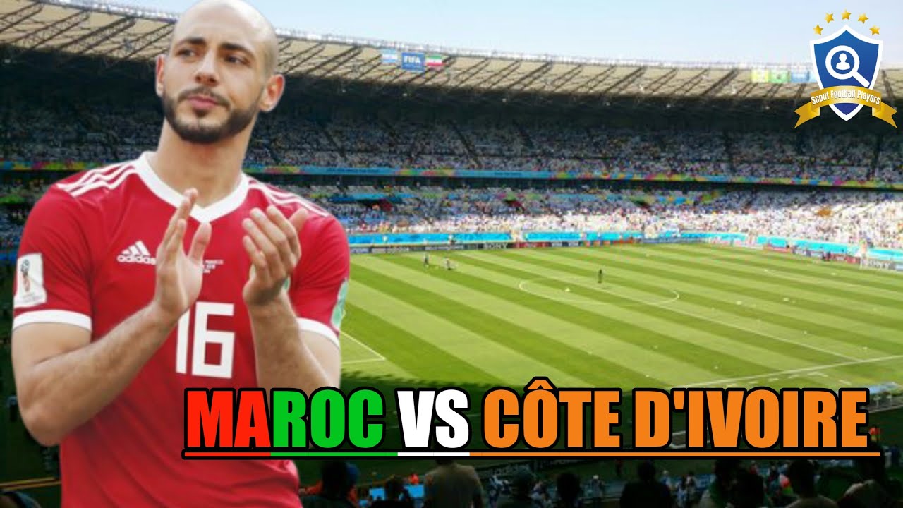 Nordin Amrabat vs Côte D'ivoire ● 28-06-2019 ● CAN2019 ● HD