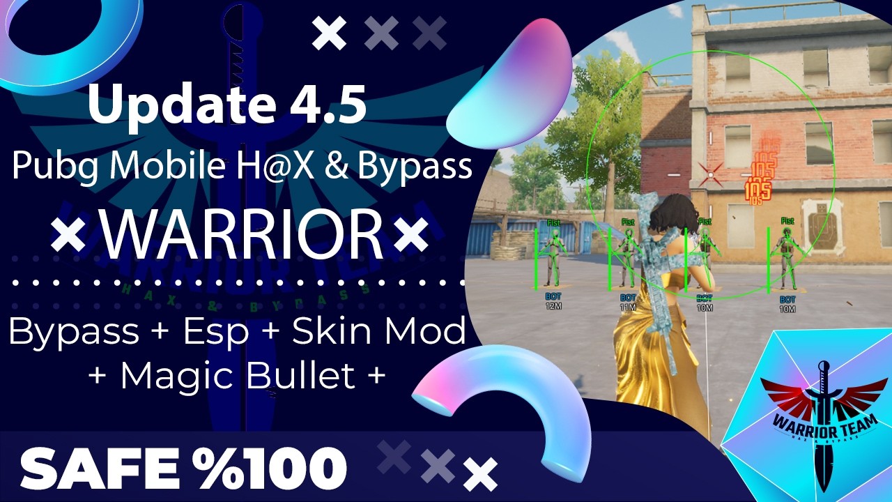 PUBG Mobile 4.5 Bypass emulator detected + ESP Very safe 100%