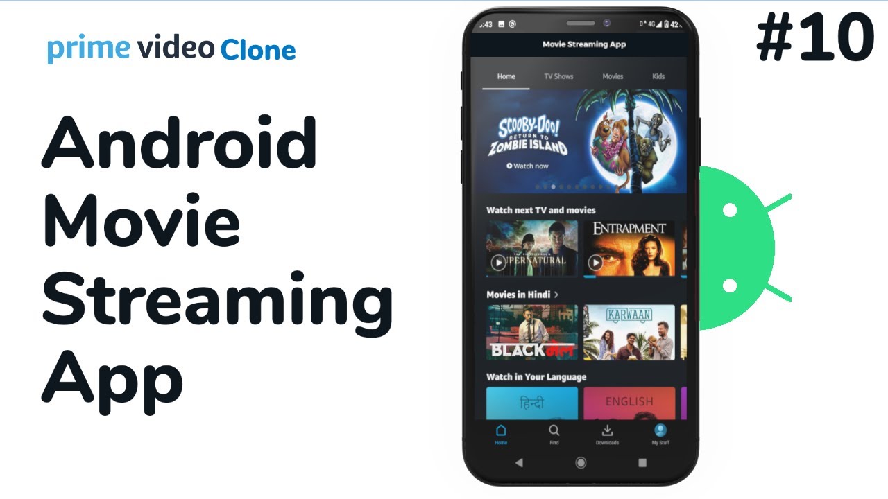 Movie Streaming App Part 9: Fetching Data From Server | Android Studio Tutorial