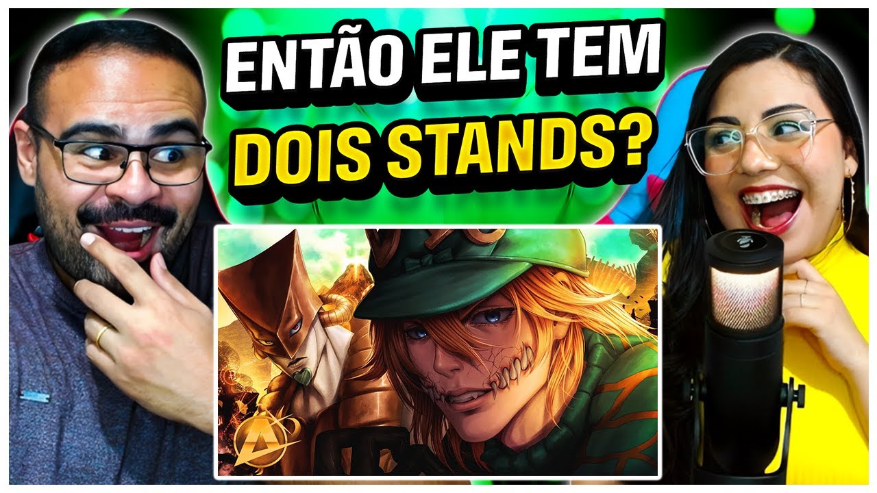 REACT ♪ Diego Brando | Jurassic World | AniRap