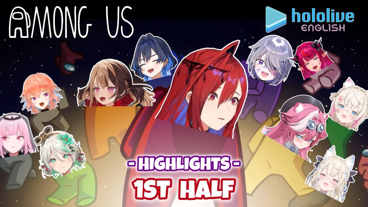 【 ALL POV 】The Greatest HoloEN Among Us Collab in History!!【 HIGHLIGHTS | 1st Half 】