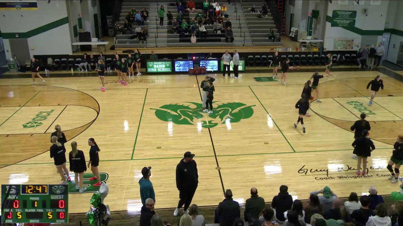 Badin vs Ursuline Academy Girls' JuniorVarsity Basketball