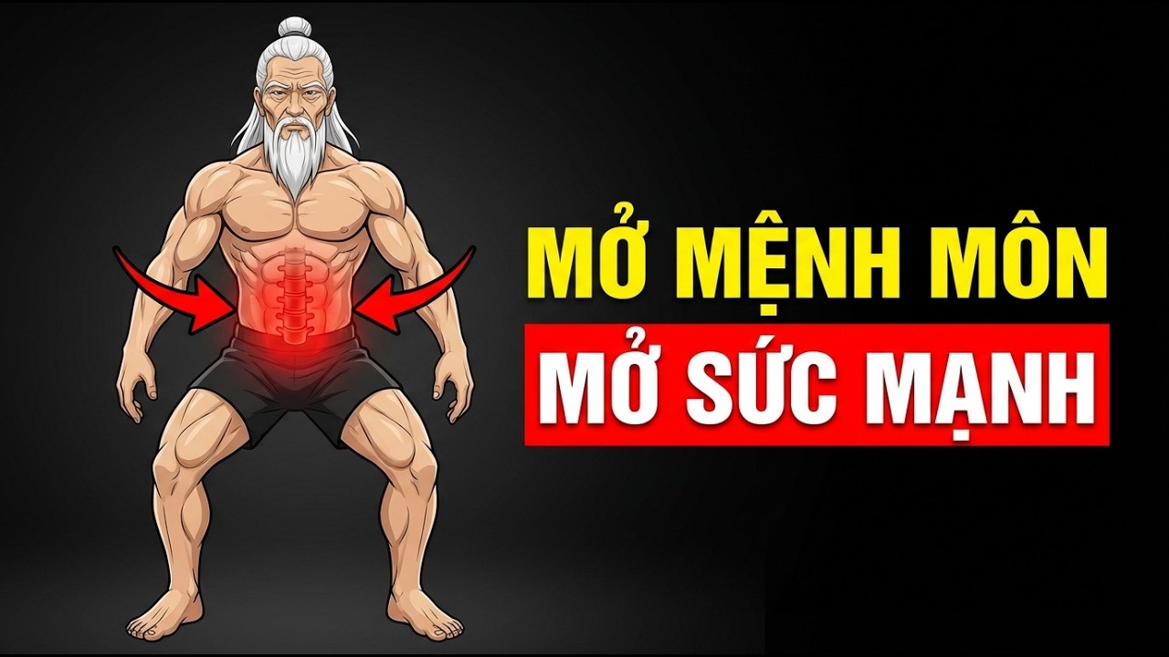 Đừng tập nặng nữa! Đứng yên 5 phút kiểu này giúp Thận ấm, Lưng khỏe (U50 Cần Biết)