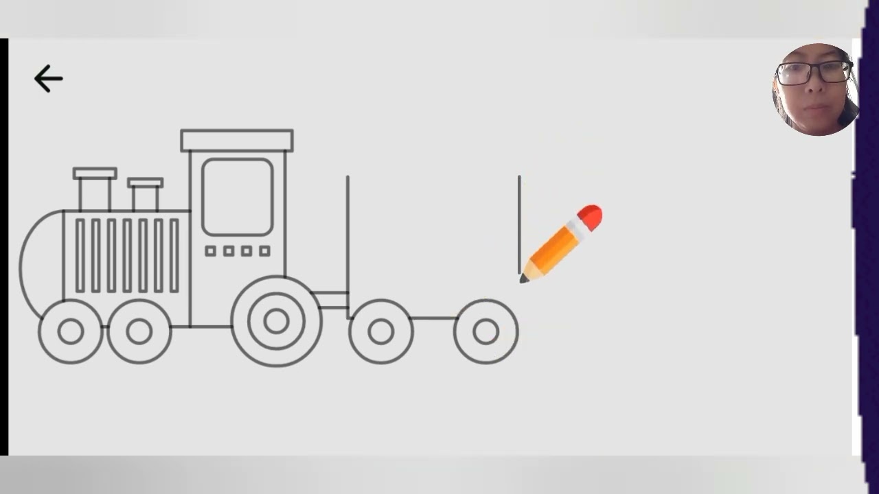 Vẽ xe tàu hỏa, tàu lửa - p29 - how to draw train 