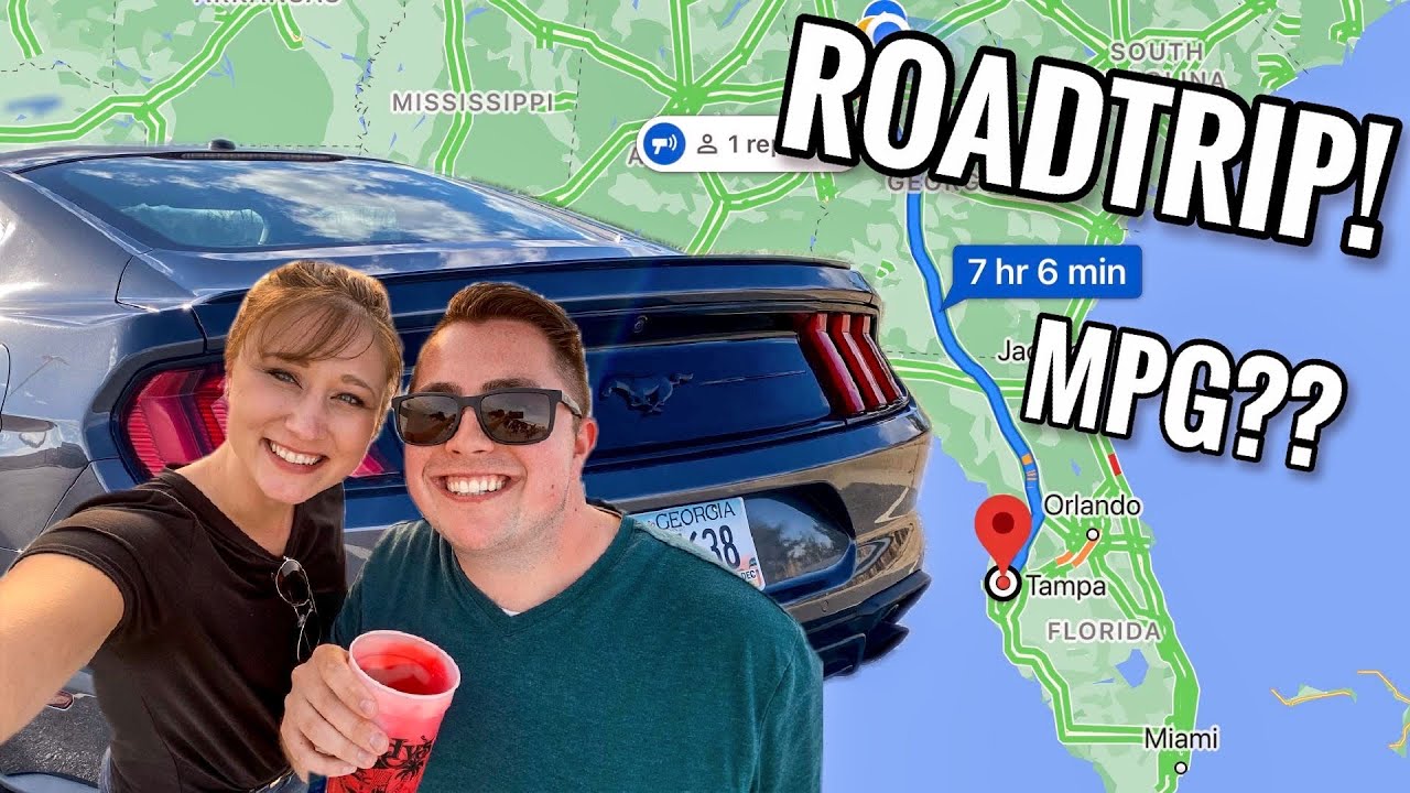 ROADTRIP FROM GEORGIA TO FLORIDA! COBB STAGE 1 MUSTANG ECOBOOST MPG? | This May Surprise you!
