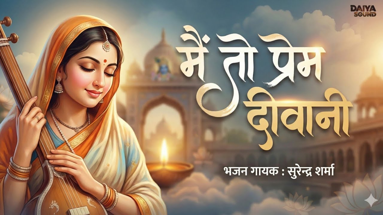 मे तो प्रेम दीवानी मेरा दर्द ना जाने कोई । गायक - सुरेन्द्र शर्मा । Meera Bhajan - singar surendra 