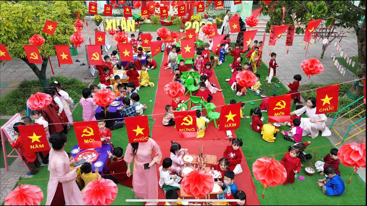 Trường Mầm non Quỳnh Thạch - Chào xuân 2026