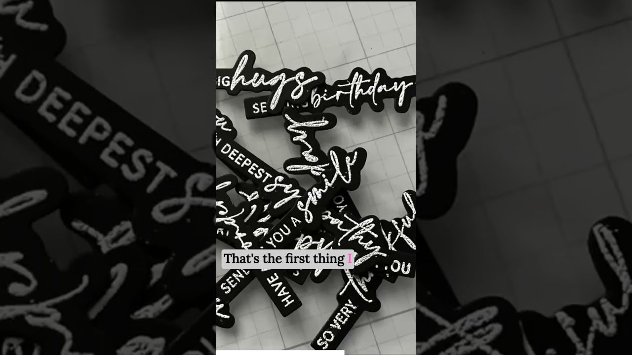 Heat embossing techniques for cardmaking (SHORT)