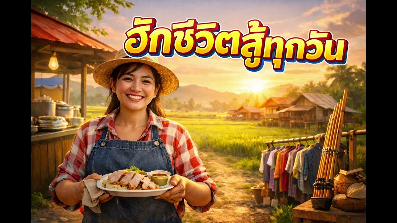 ฮักชีวิตสู้ทุกวัน | เพลงอีสานให้กำลังใจชีวิตทุกวัน
