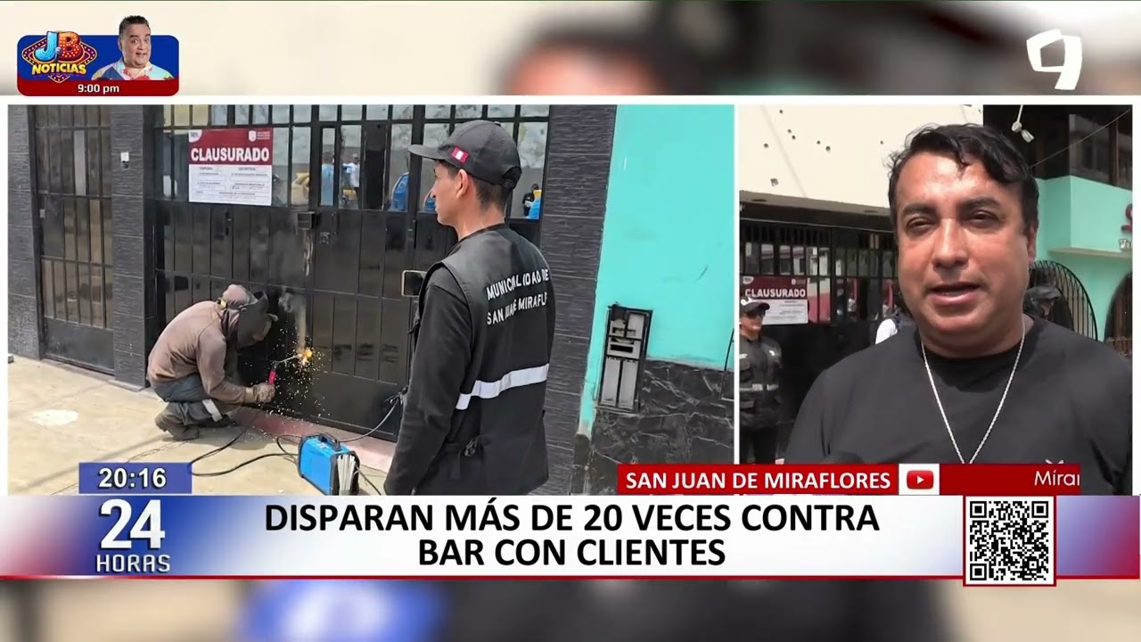 Balacera contra bar en San Juan de Miraflores no deja heridos, pero genera alarma vecinal