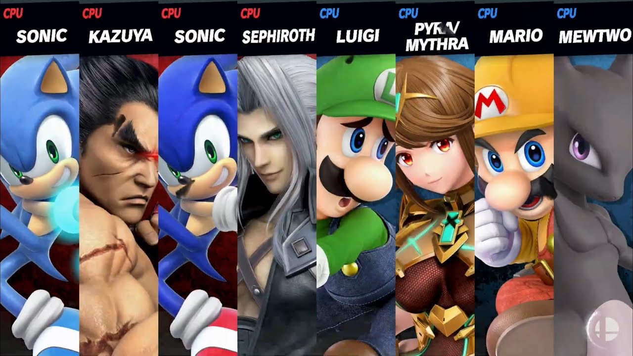 Super Smash Bros. Ultimate - The Shredifiers vs TH Squad (Valentine's Day Request)