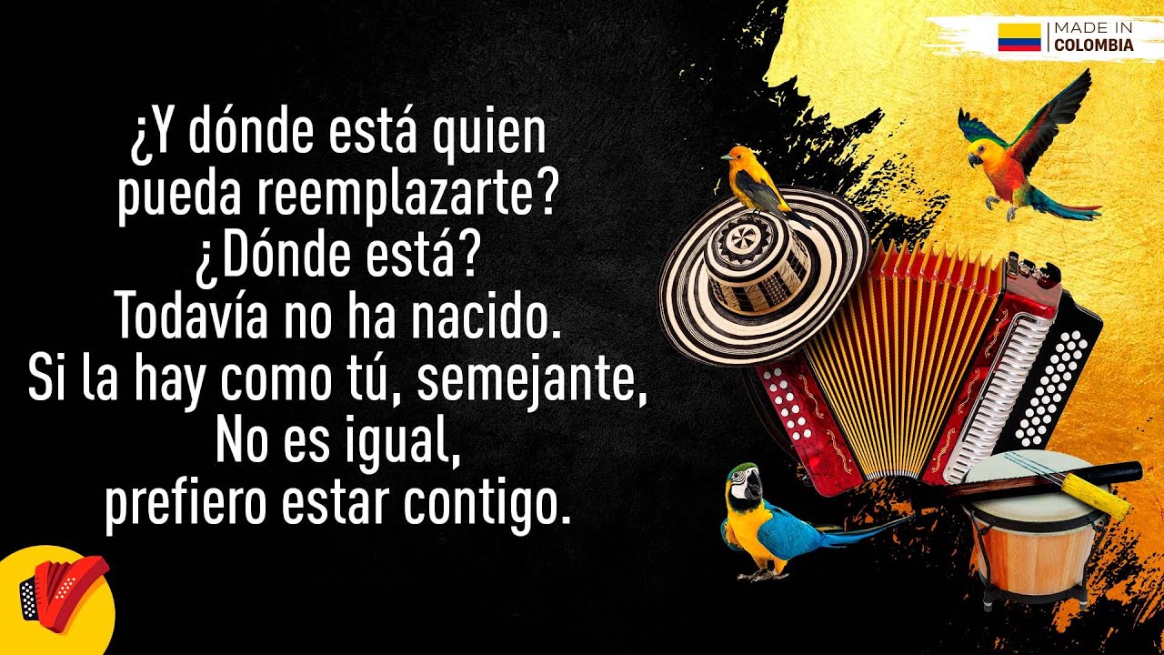 ¿Dónde Está? Los Diablitos, Video Letra - Sentir Vallenato