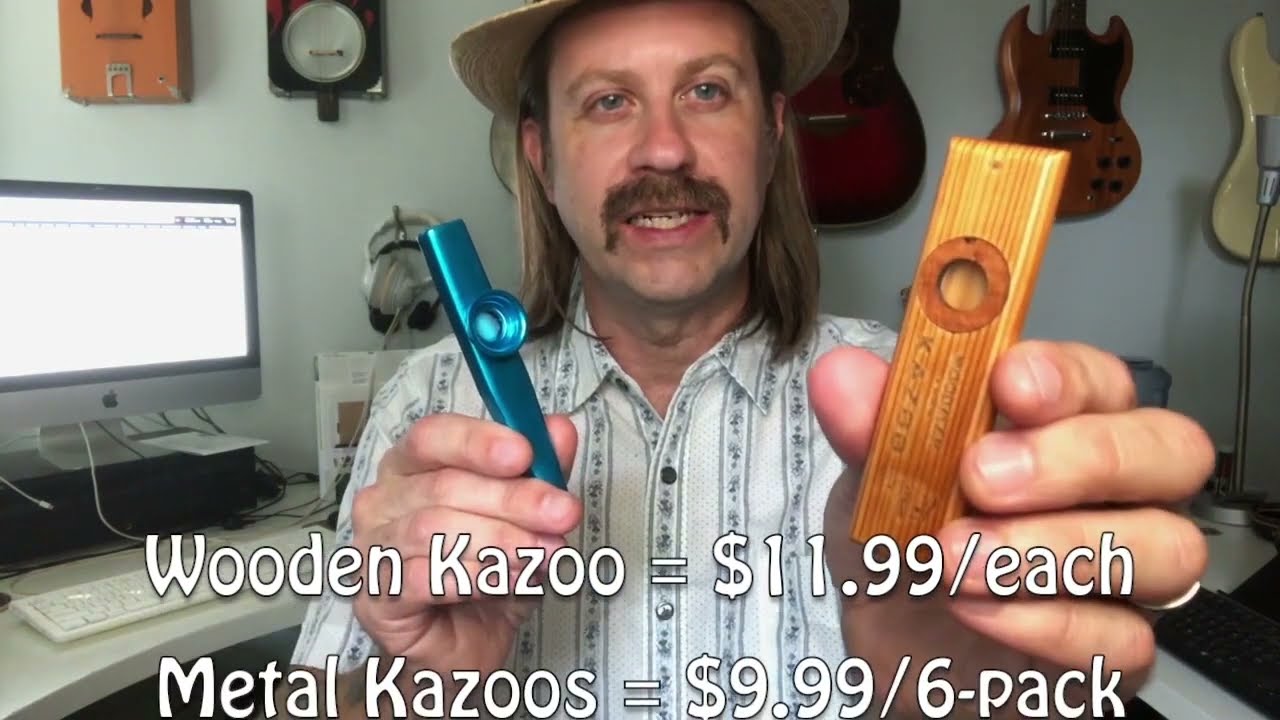 metal vs wooden kazoo