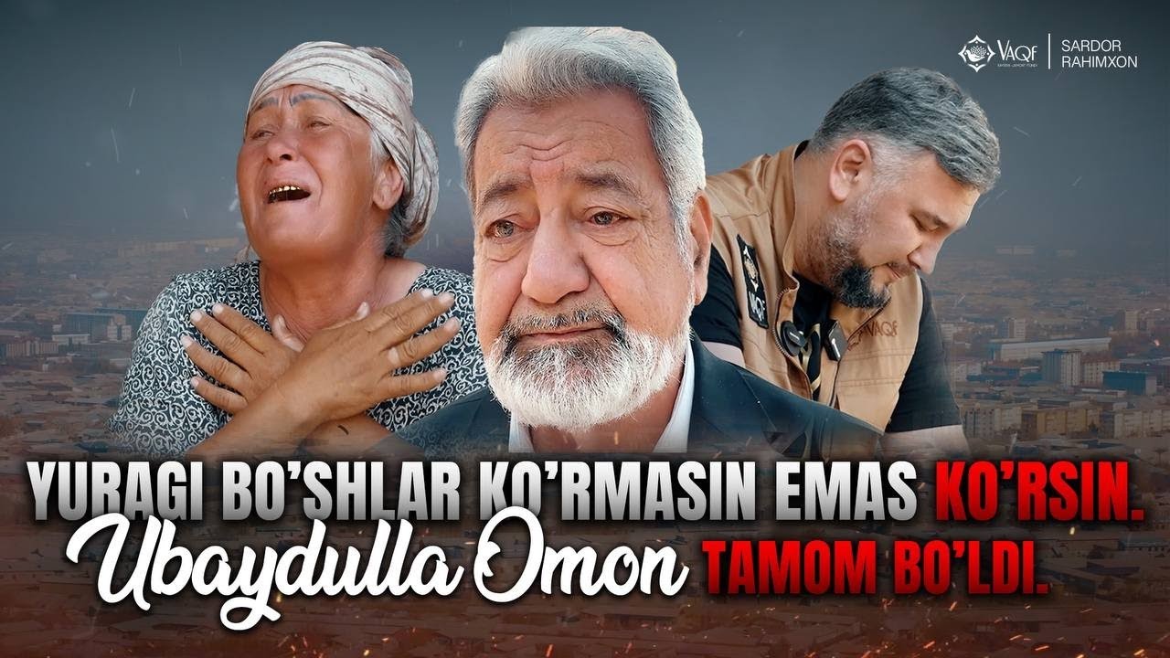 Sardor Rahimxon- Jannat Onalar oyog’i ostida- Haqiqiysi. Yuragi bo’shlar ko’rmasin emas KO’RSIN.