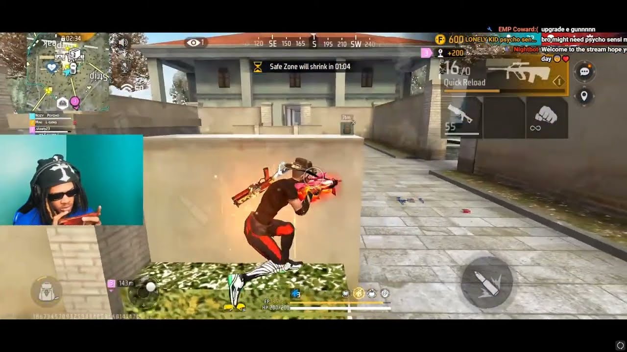 Part 1 @NozyBack Plays Team code Ranked Games on Free Fire🔥🔥 With Subscribers 😨🤯 *RAGES *