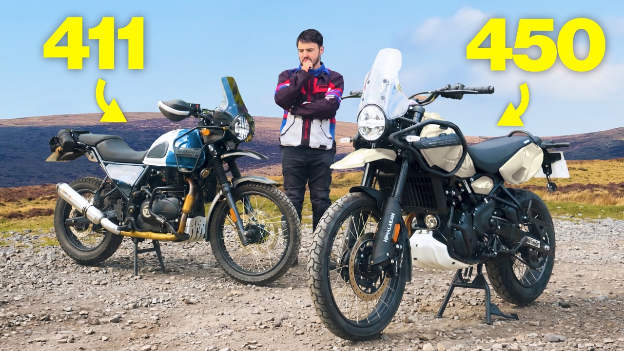 Я проехал и на Himalayan 411, и на 450 | Вот что я выяснил