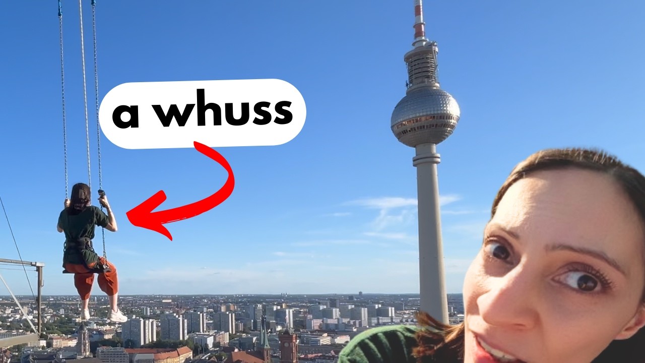 I Tested Europe's 120 meter HIGHEST Swing in Berlin 😱