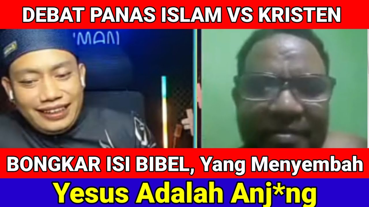 PAPUA GEMPAR😱 Ustadz Yusuf Pi Bongkar Isi Bibel Kristen 