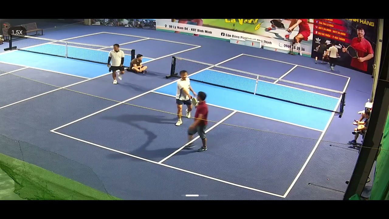 Trận Xé vé 5h sáng ngày 30.01.2026 sân 1, Pickleball Phú Thịnh- Thanh Hóa
