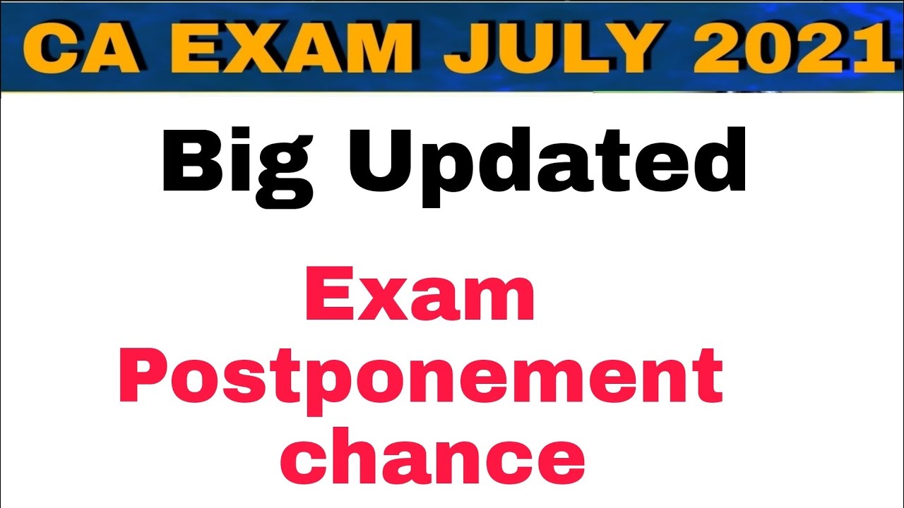 CA Exam big update।CA EXAM today latest news।CA EXAM PIL hearing final decision।ICAI official notice