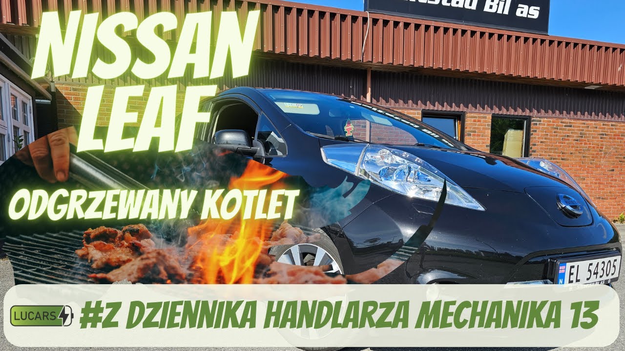 Nissan Leaf 1 - letni odgrzewany kotlet #zdziennikahandlarzamechanika vol.13