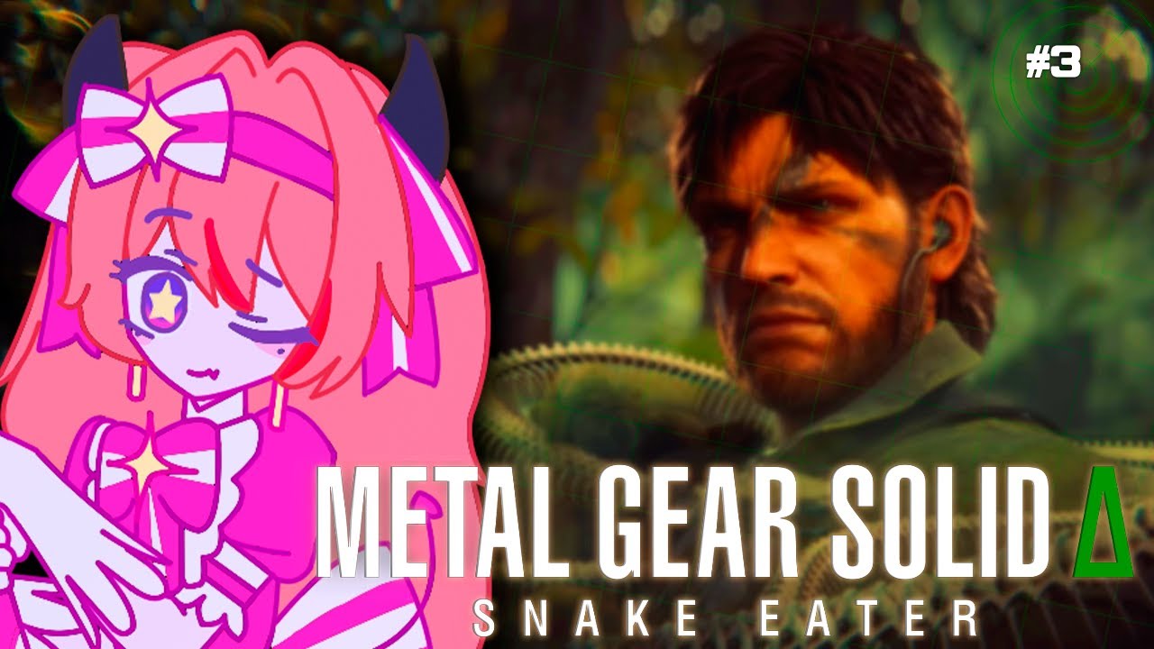 【MGS】OMG HI SNAKE!!【#roseazuki  /#vtuber 】