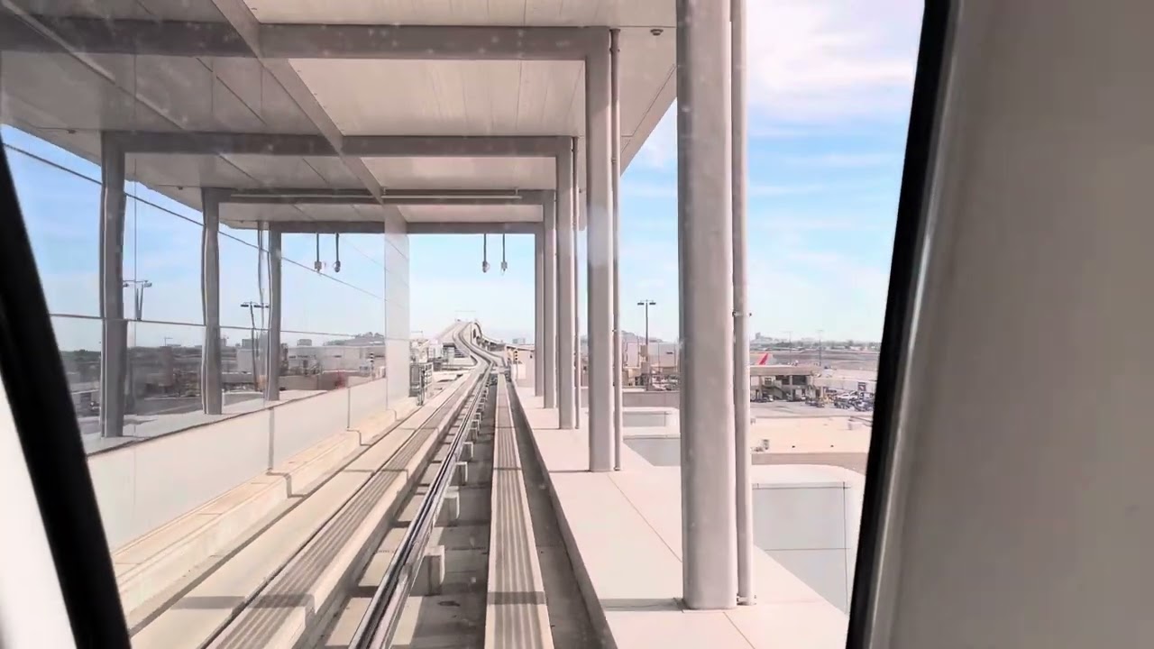 PHX Sky Train Ride Terminal 3 - 44th St Station 12/14/2024