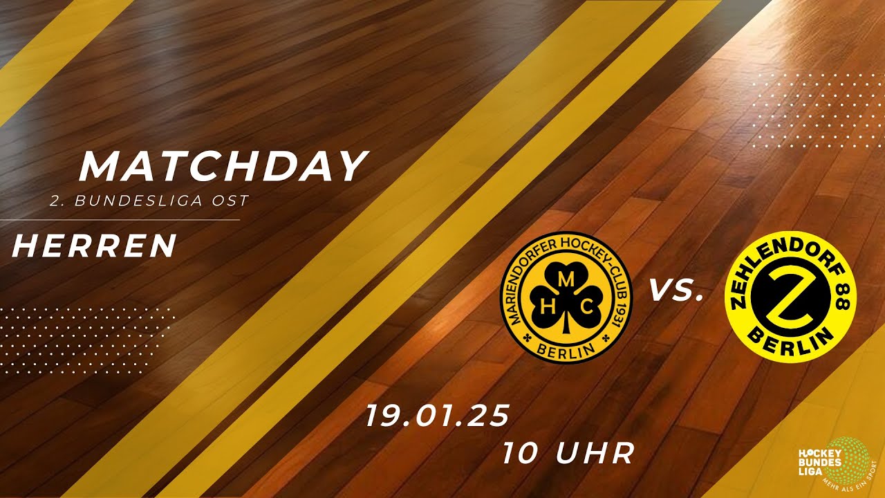 MHC - Z88 Herren, Hallenhockey, 2. Bundesliga OST