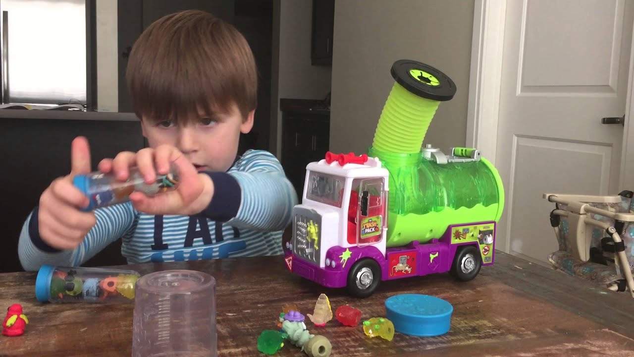 Hudson Reviews Trashies Trash Pack Sewer Truck