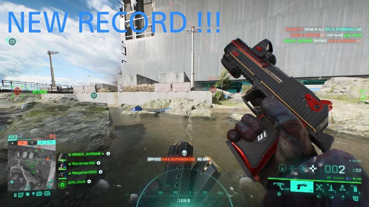 Battlefield 2042 CONQUEST! DESERT EAGLE ONLY !!