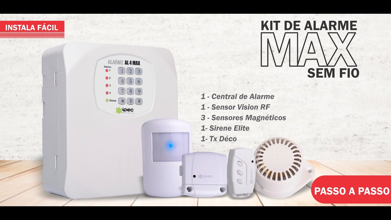 Passo a Passo Kit de Alarme MAX