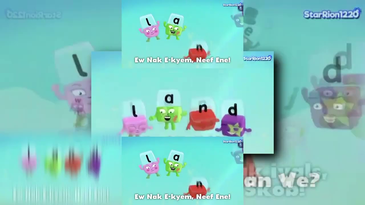 (CRINGEY/YTPMV) Alphablocks Intro Reversed Shuric Scan