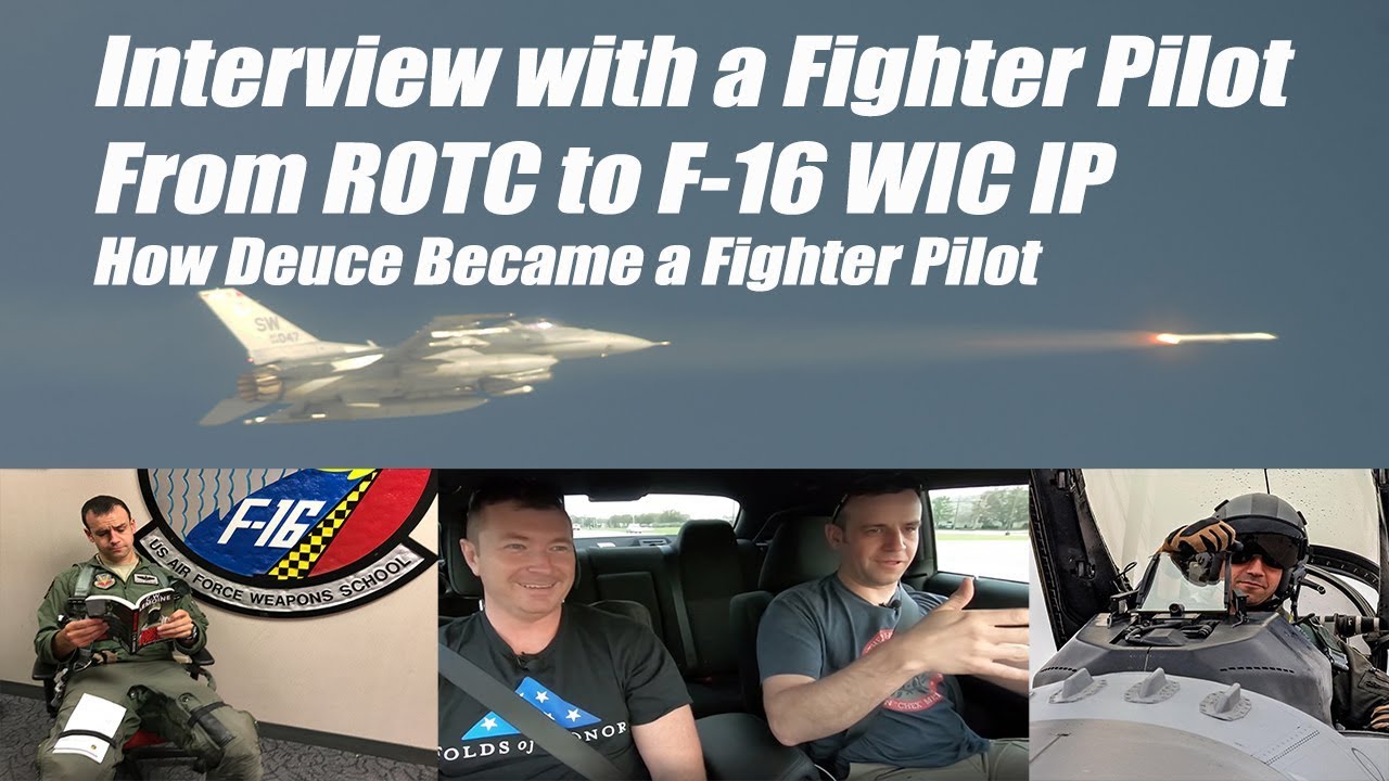 From ROTC to F-16 WIC IP | How Deuce Became a Fighter Pilot