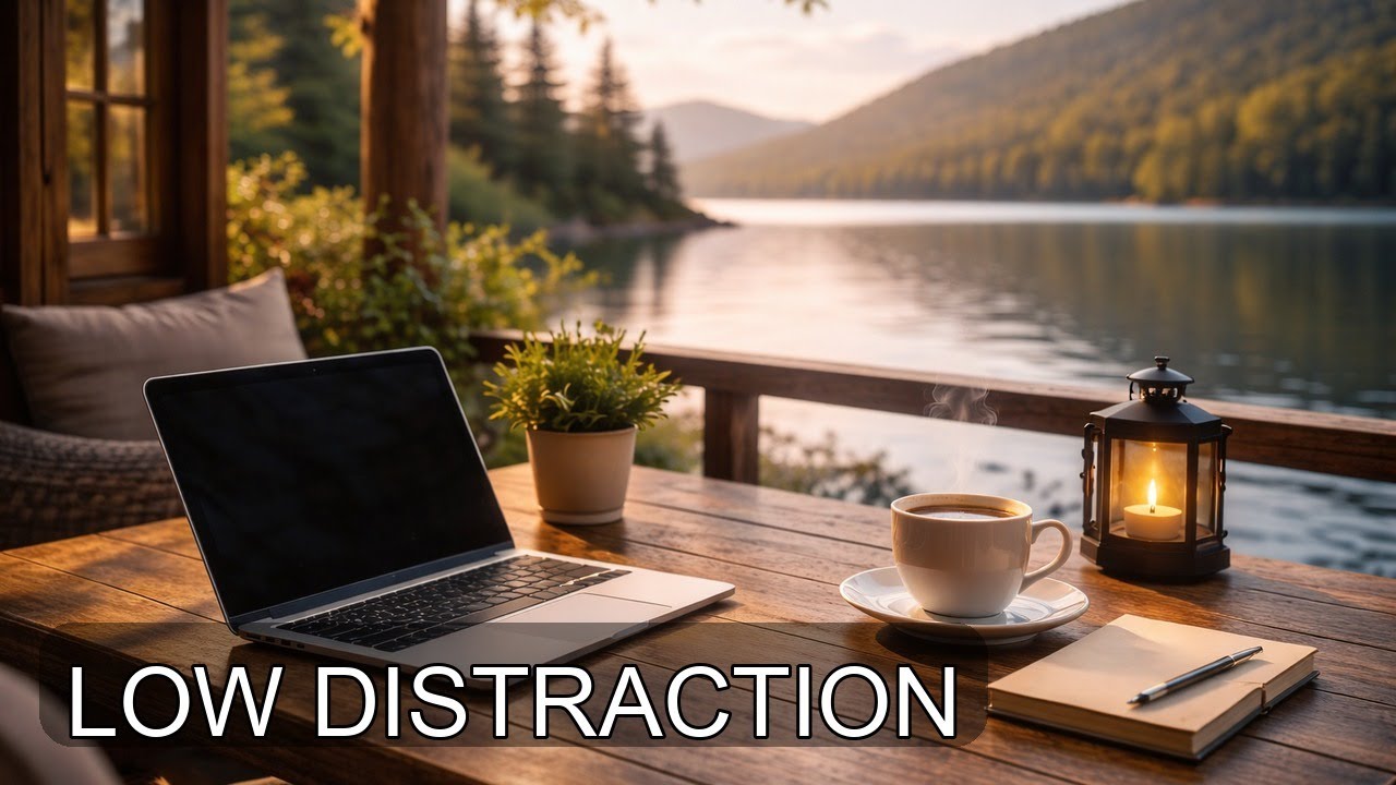 2 Hours LOW DISTRACTION | Lyric-Free Background Music (No Lyrics)