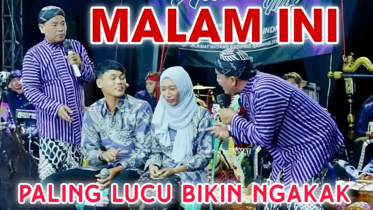 CAK KOMET JOS JIS!! MEMPELAI WANITA NGOMPOL MELIHAT KELUCUAN CAK KOMET